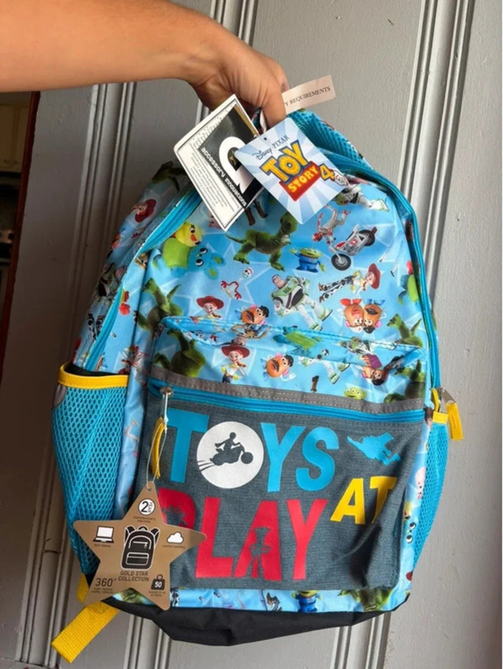 Toy Story 4 Disney Full Size Backpack NEW